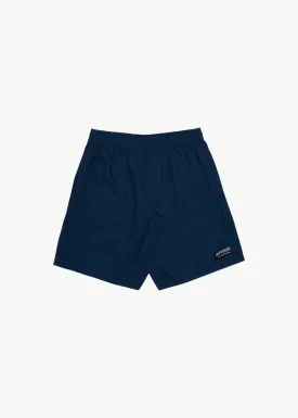 AFENDS Mens The Dopamine - Swim Short 18" - Navy
