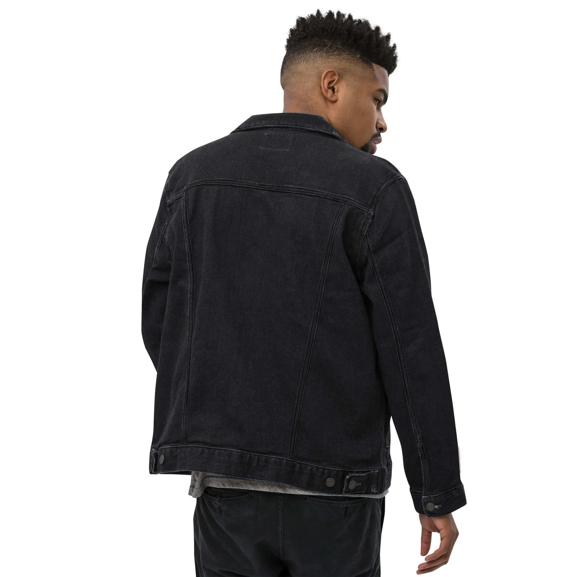 AFRICAN STRIPES Unisex Denim Jacket