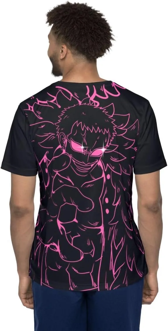 Anime Shirt  Casual Workout Pump Covers Gym Men Tee Shirts Womens Graphic Clothes Japanese T-Shirt