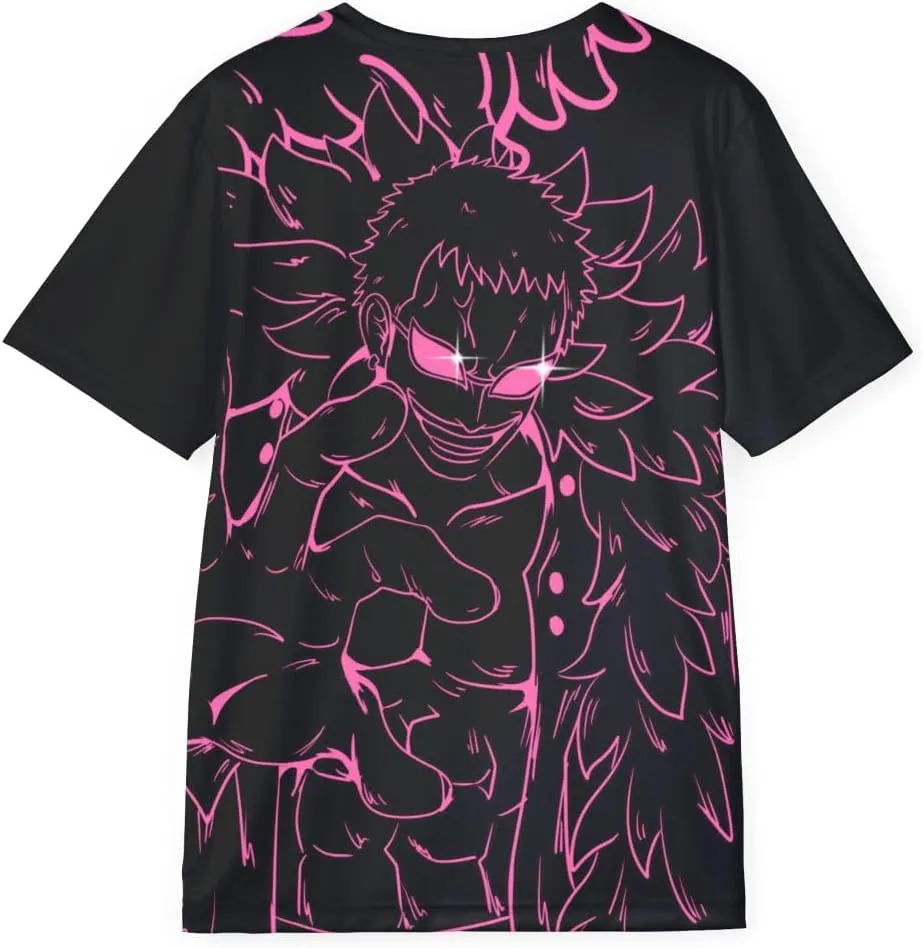 Anime Shirt  Casual Workout Pump Covers Gym Men Tee Shirts Womens Graphic Clothes Japanese T-Shirt
