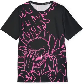 Anime Shirt  Casual Workout Pump Covers Gym Men Tee Shirts Womens Graphic Clothes Japanese T-Shirt