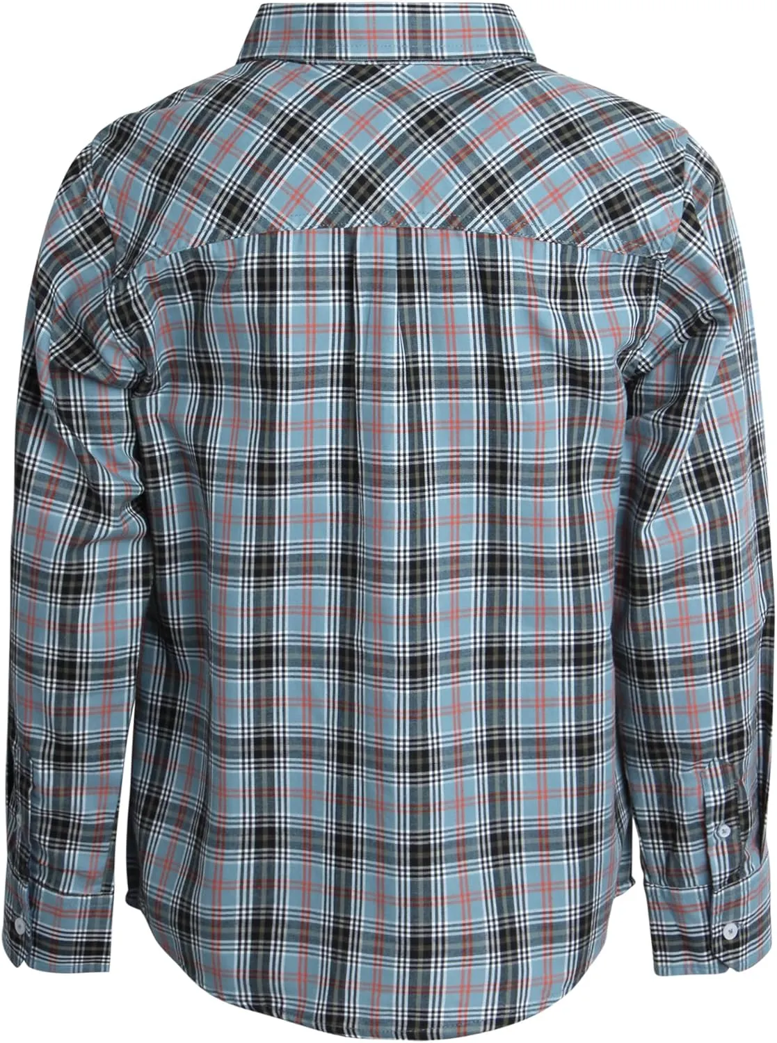Ben Sherman Boys' Shirt - Casual Long Sleeve Button Down Collared Shirt  Button Down Shirt with Chest Pocket for Boys (8-18)