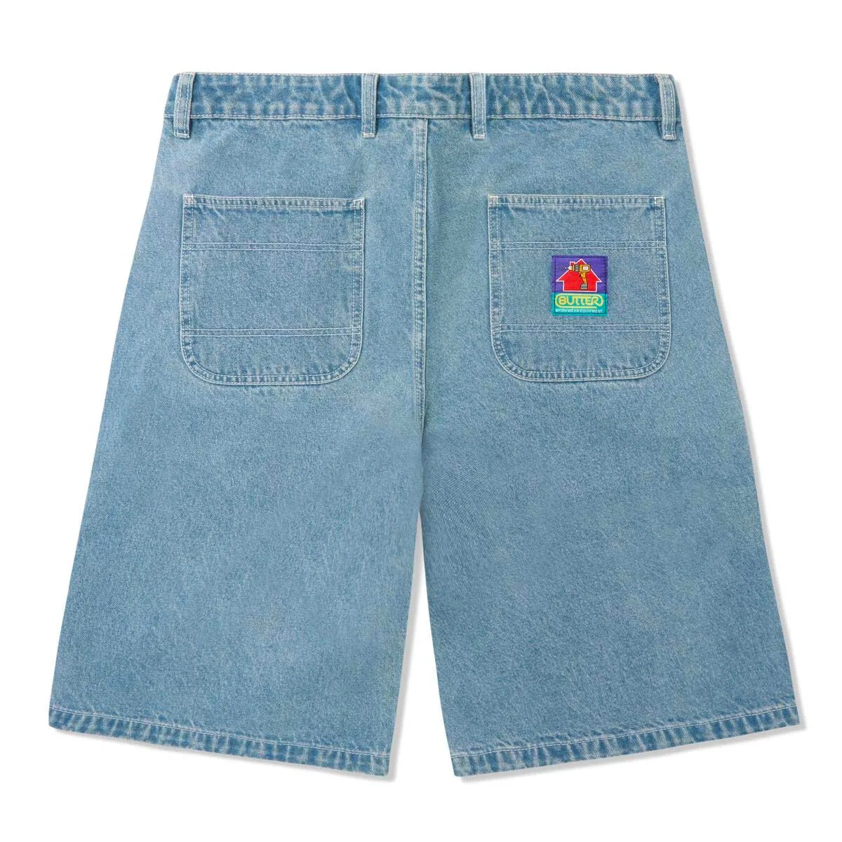 Butter Goods - Work Shorts Washed Indigo