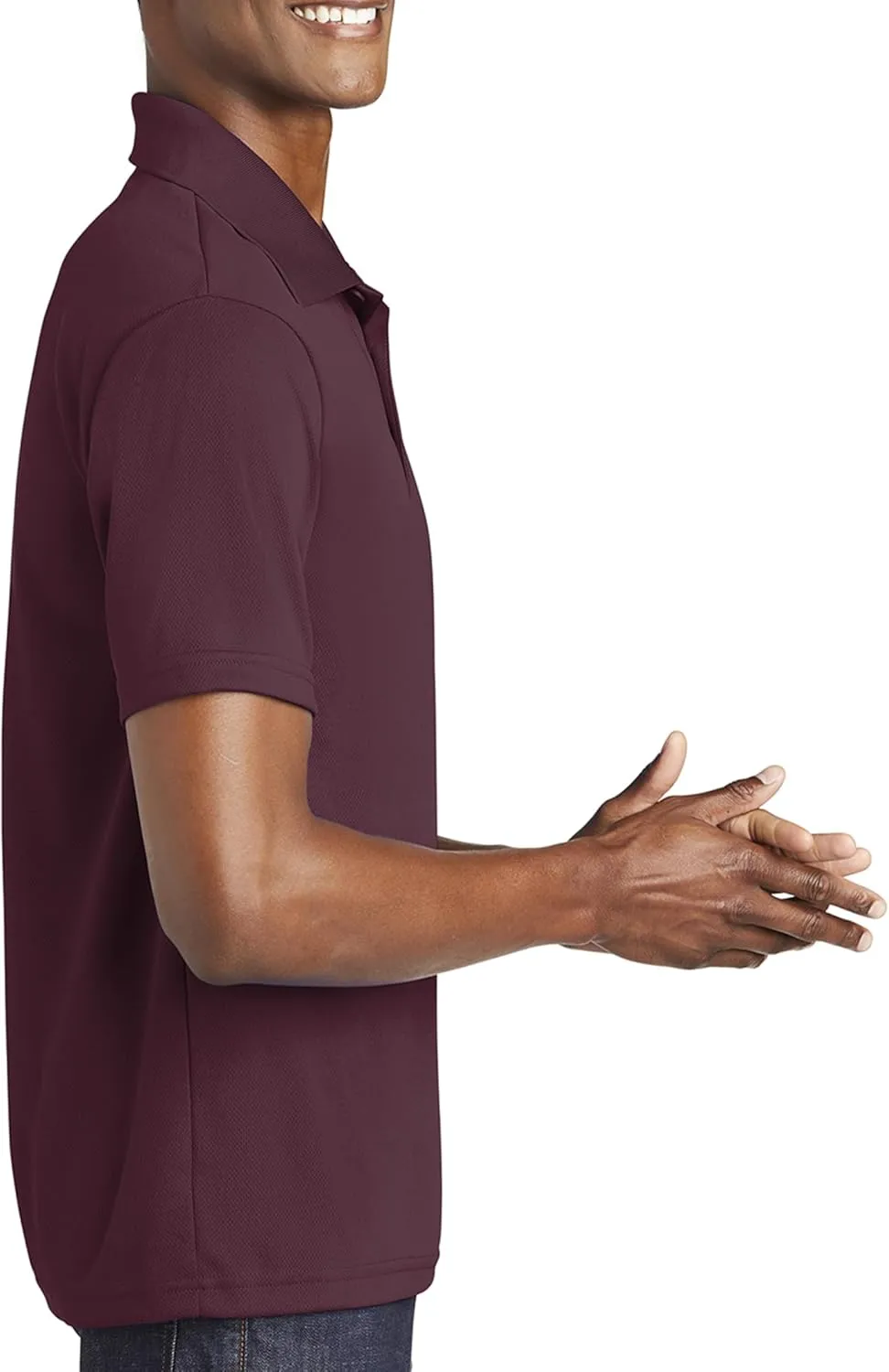 Custom Polo Shirt for Men Personalized Embroidered Short Sleeve Polo Golf Shirt Add Your Text Name