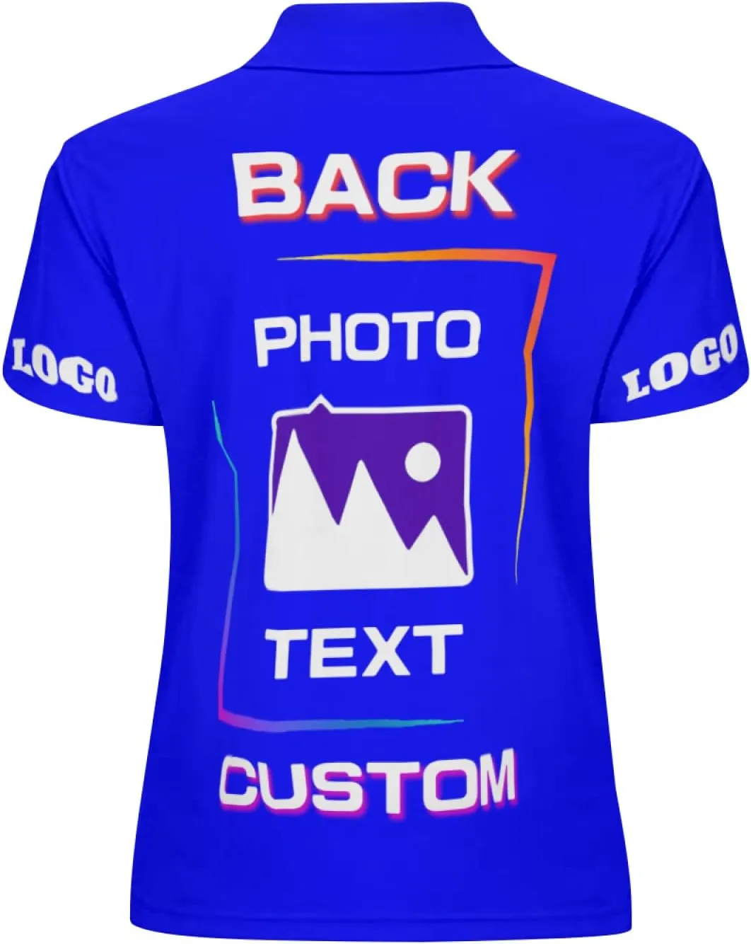 Custom Polo Shirt for Women Your Design Here Logo Work Shirt Personalized Short Sleeve T-Shirt for Sports Tennis