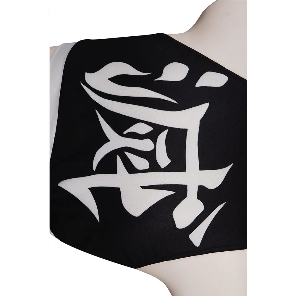 Demon Slayer Kanroji Mitsuri Sexy Swimsuit Cosplay Costume Swimwear Outfits