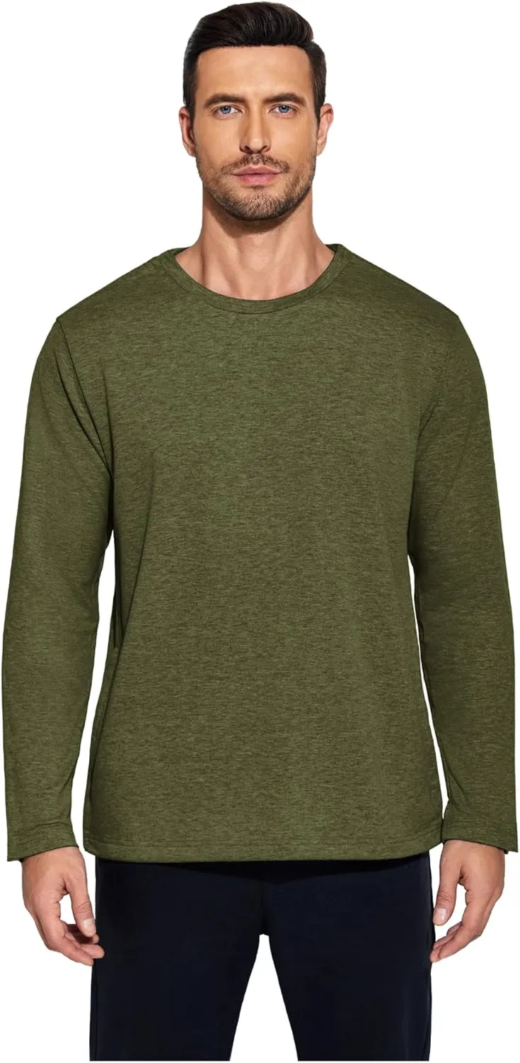 Deyeek Post Shoulder Surgery Recovery Shirts For Men Chemo Port Access Top Snap Full Tear Away Long Sleeve