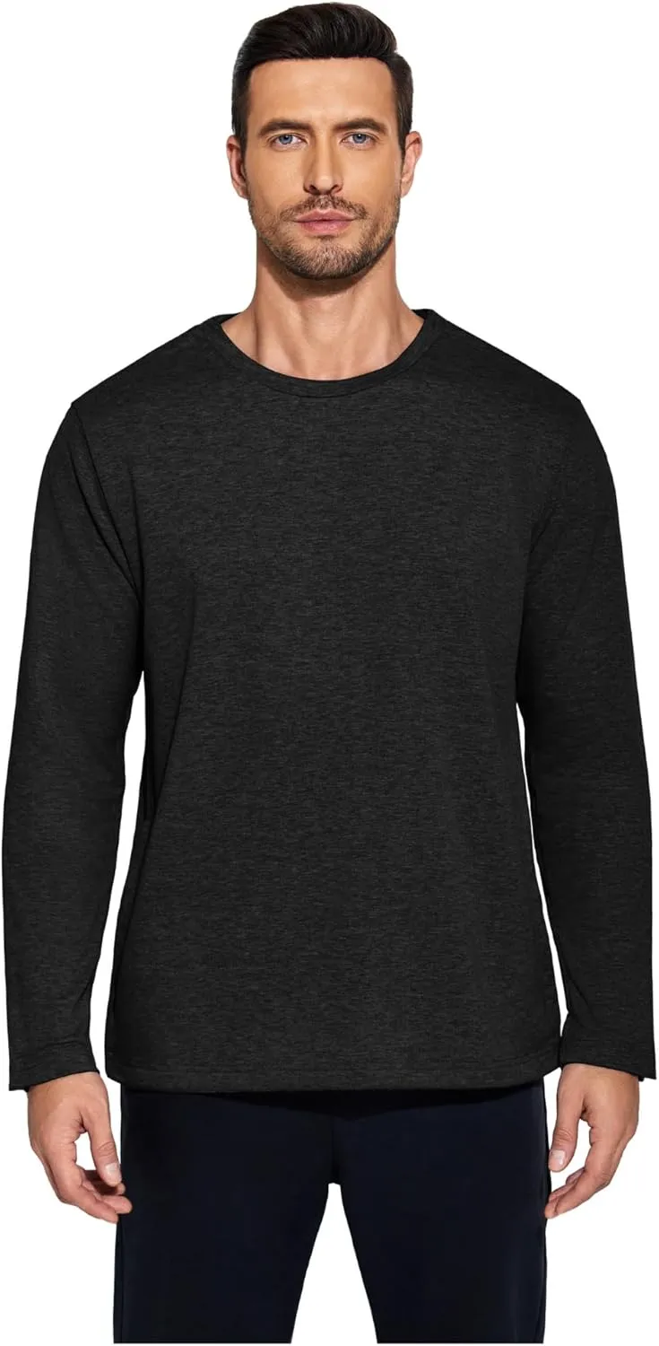 Deyeek Post Shoulder Surgery Recovery Shirts For Men Chemo Port Access Top Snap Full Tear Away Long Sleeve