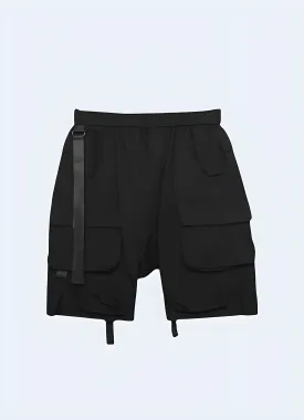 Drop Crotch Techwear Short