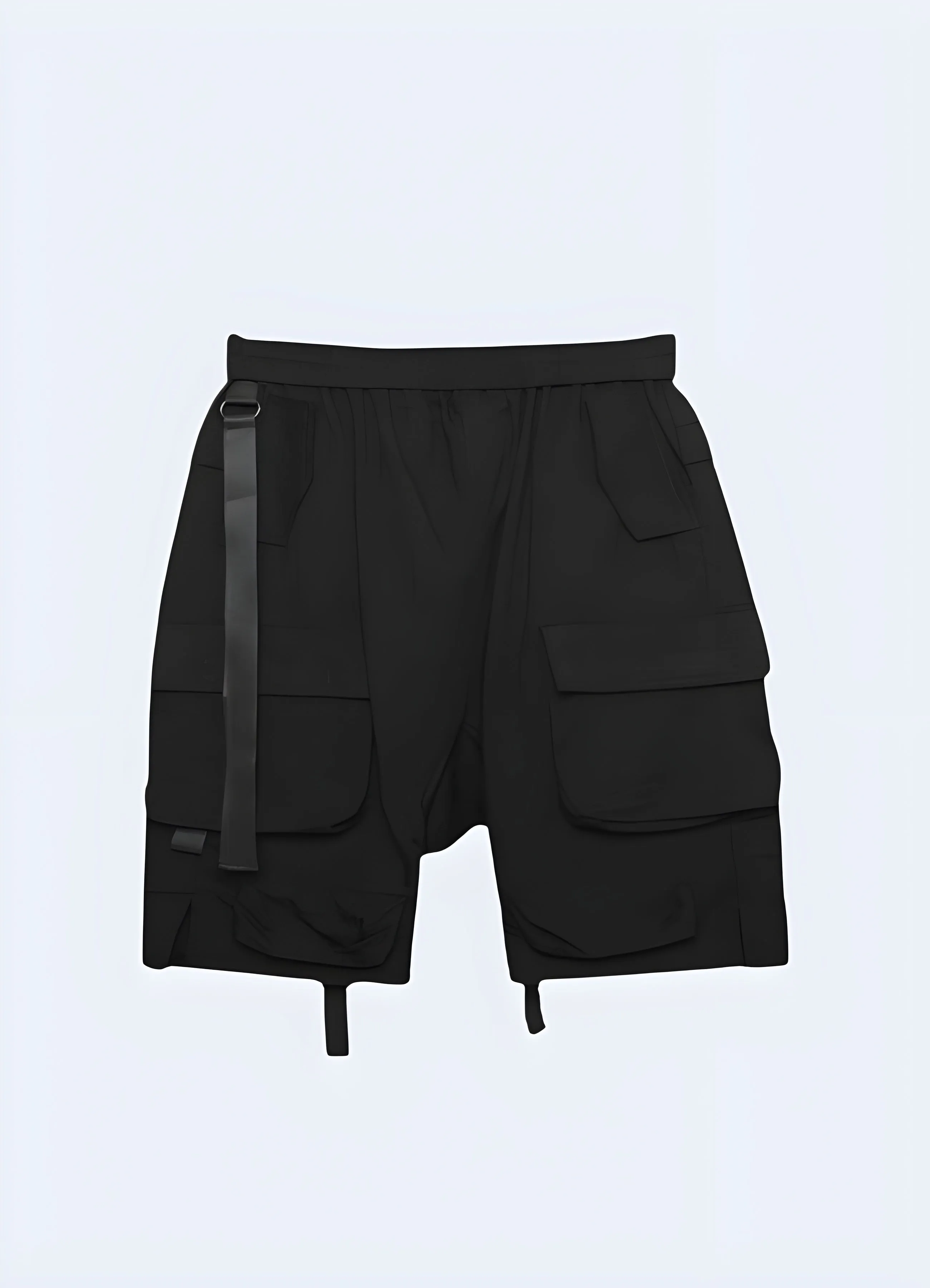 Drop Crotch Techwear Short