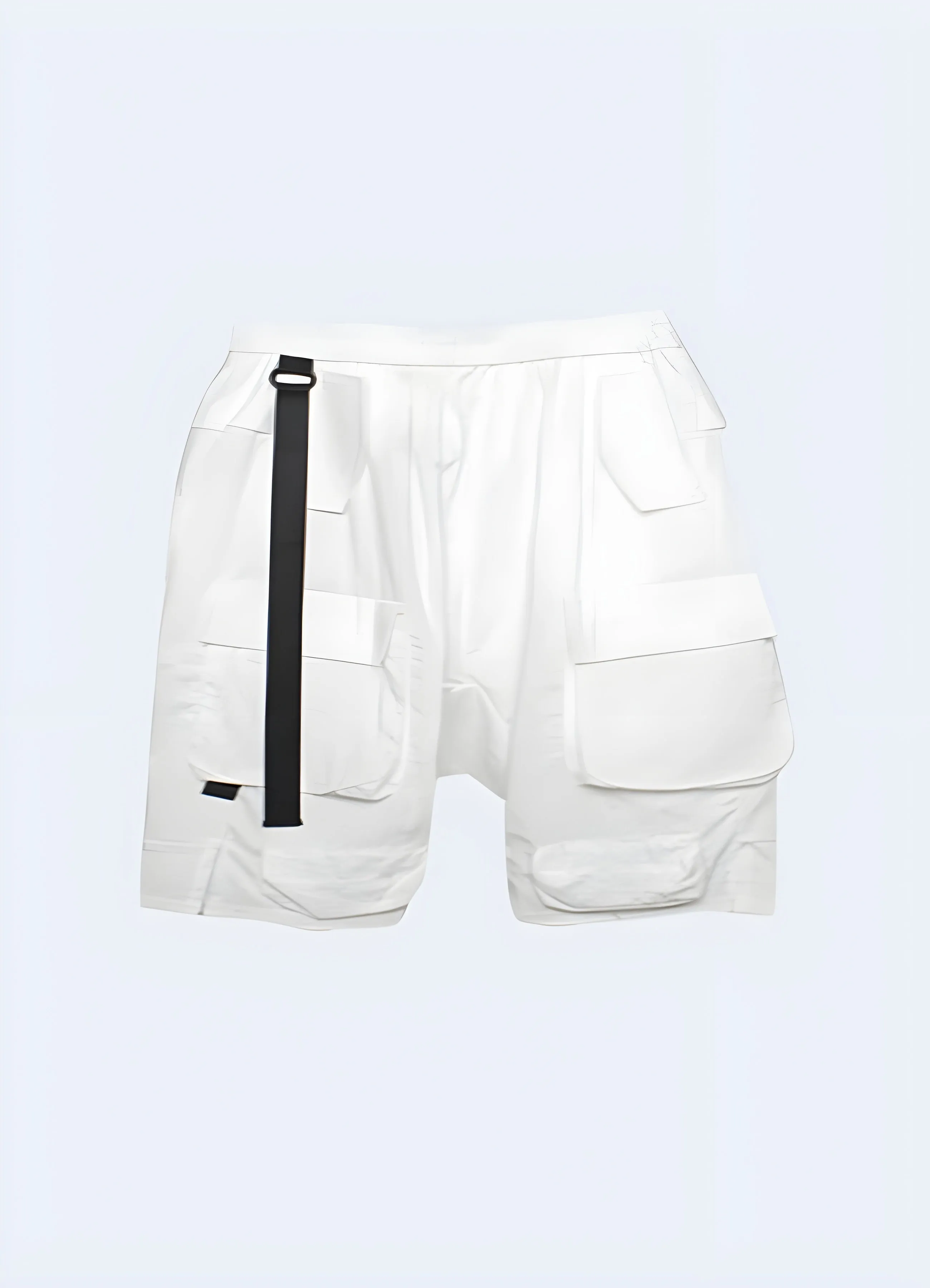Drop Crotch Techwear Short