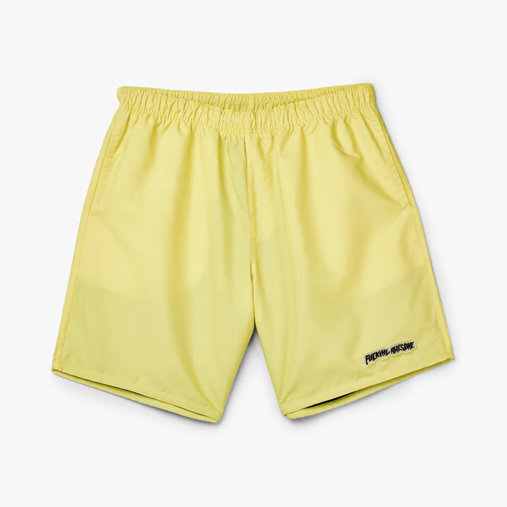 Fucking Awesome Baggy Hiking Shorts / Yellow