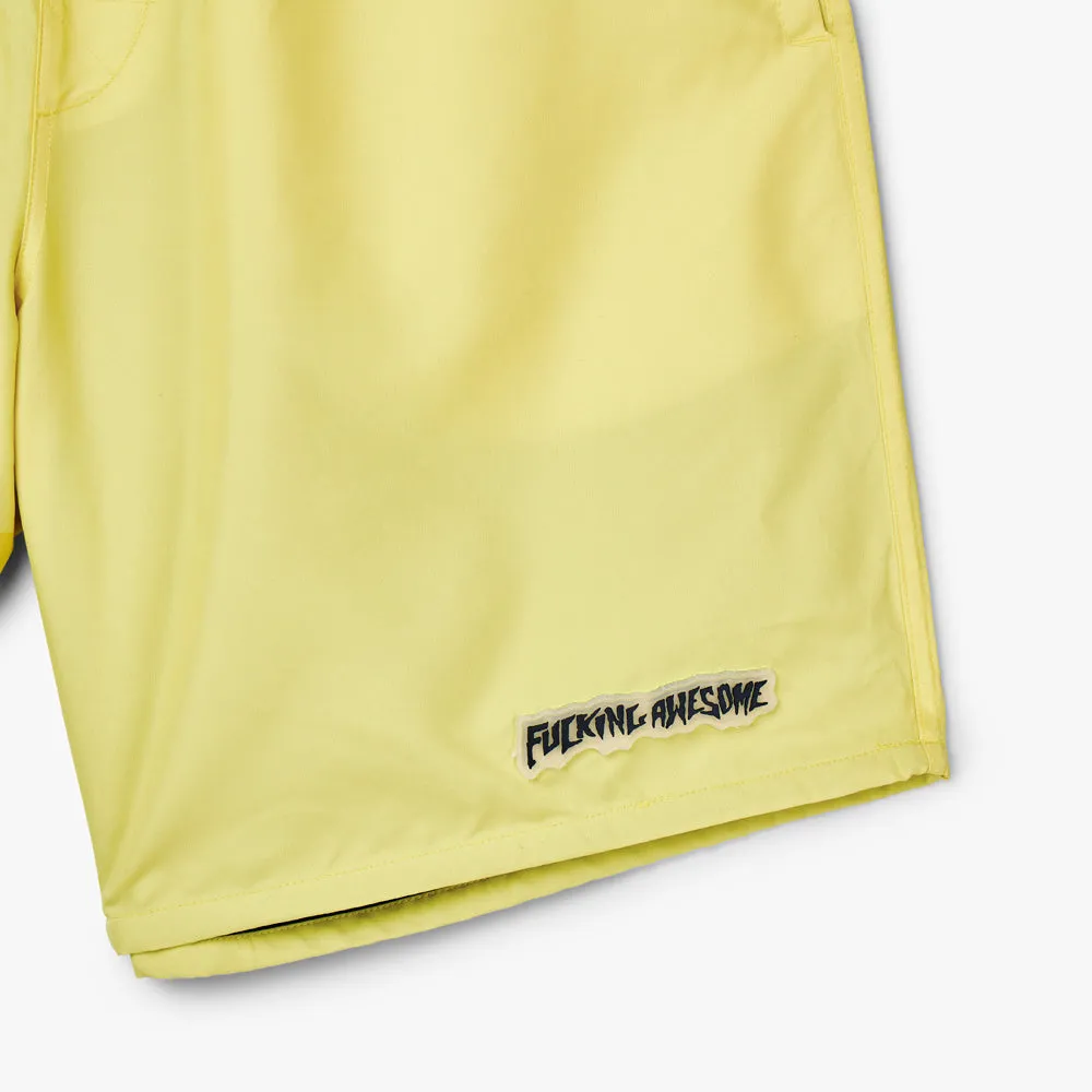 Fucking Awesome Baggy Hiking Shorts / Yellow
