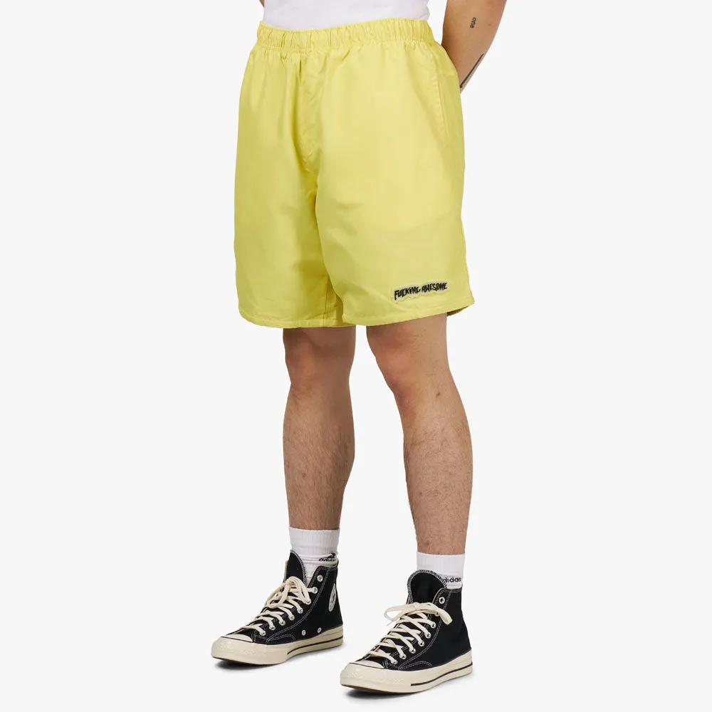 Fucking Awesome Baggy Hiking Shorts / Yellow