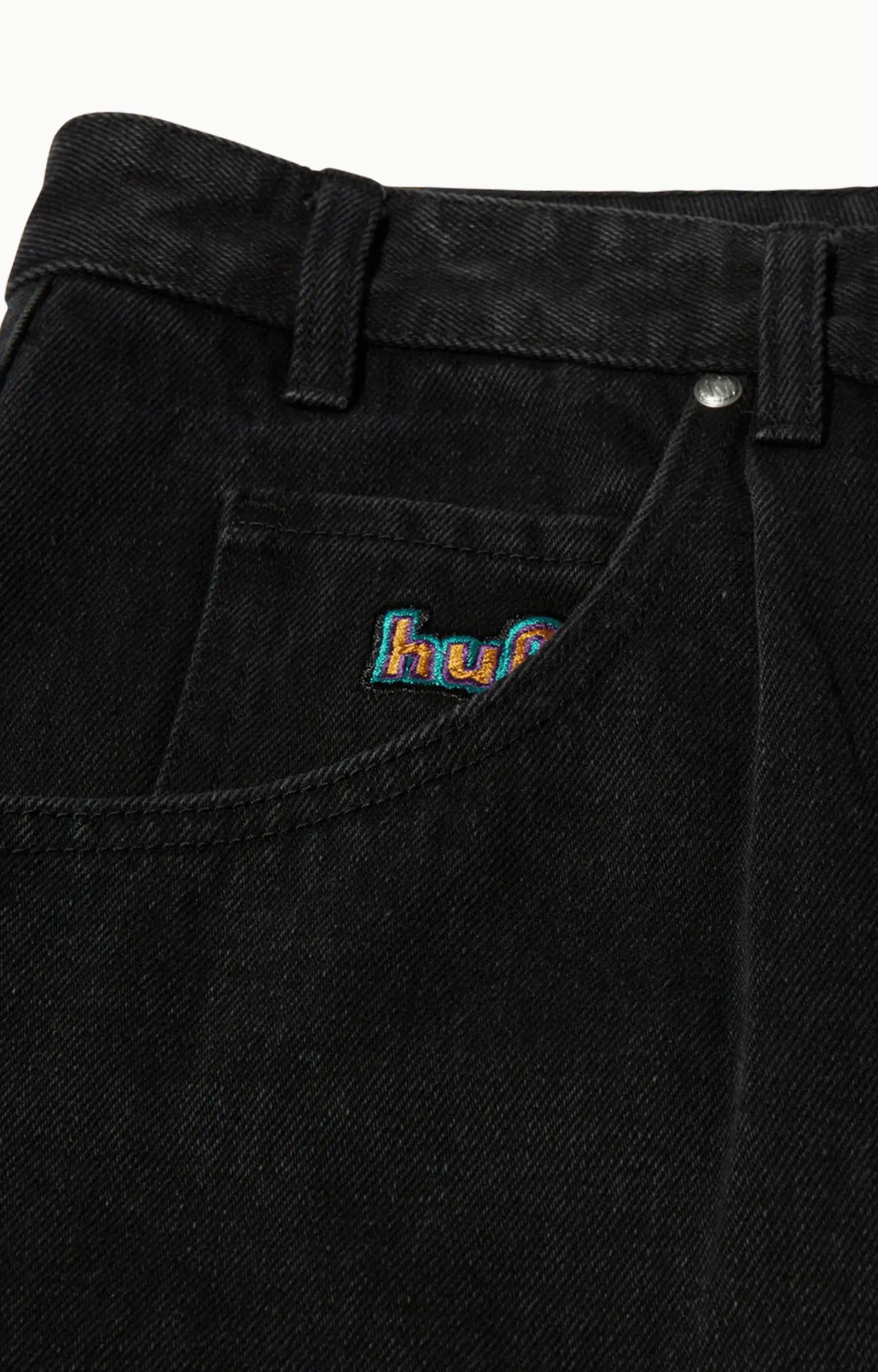 HUF Cromer Short, Washed Black