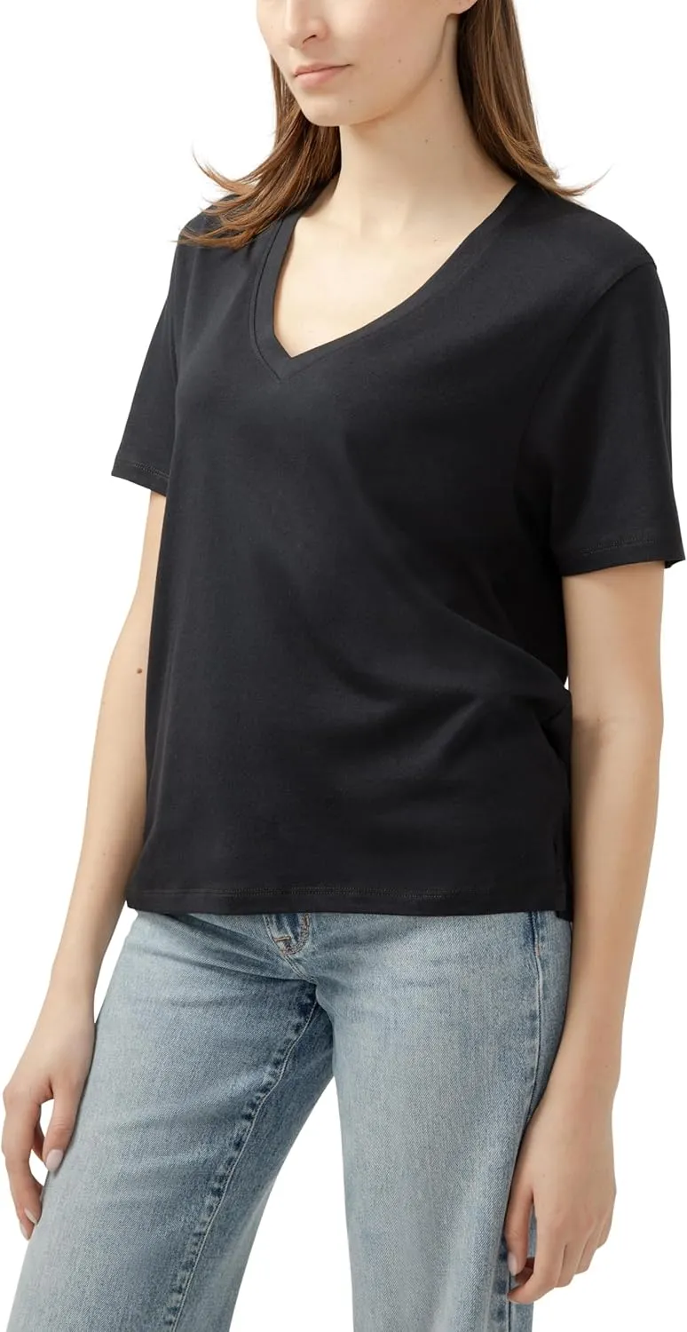 JAG Jeans Women's Drapey Luxe Tee-Legacy
