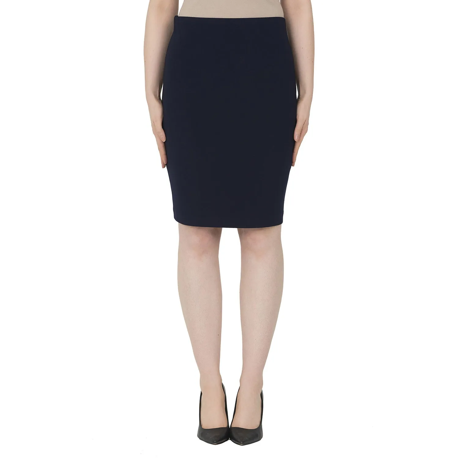 JOSEPH RIBKOFF // 153071 PENCIL SKIRT MIDNIGHT BLUE