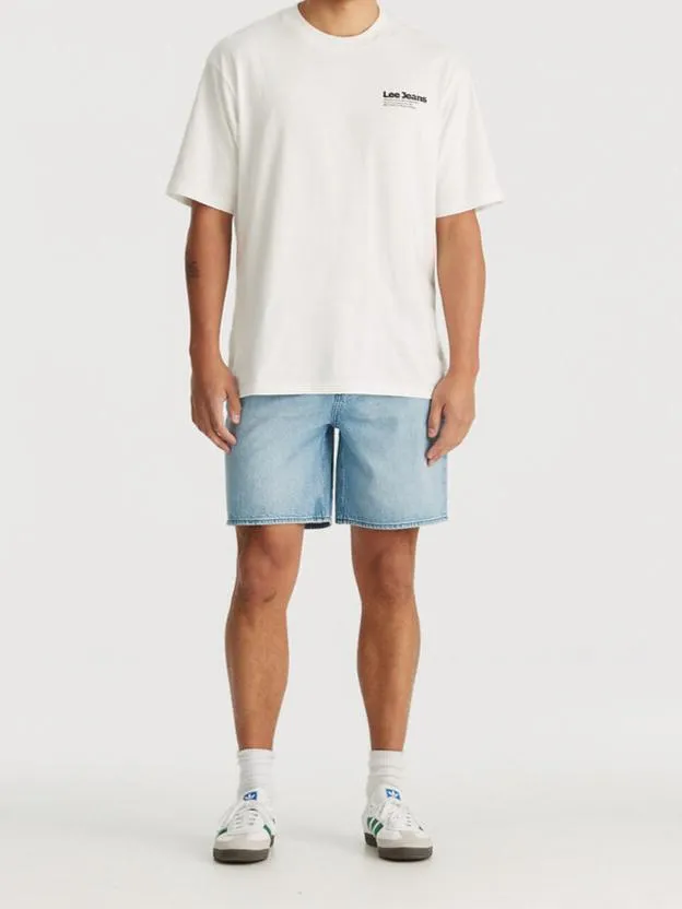 Lee L-Four Baggy Short - Emerge Indigo