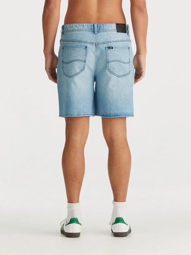 Lee L-Four Baggy Short - Emerge Indigo