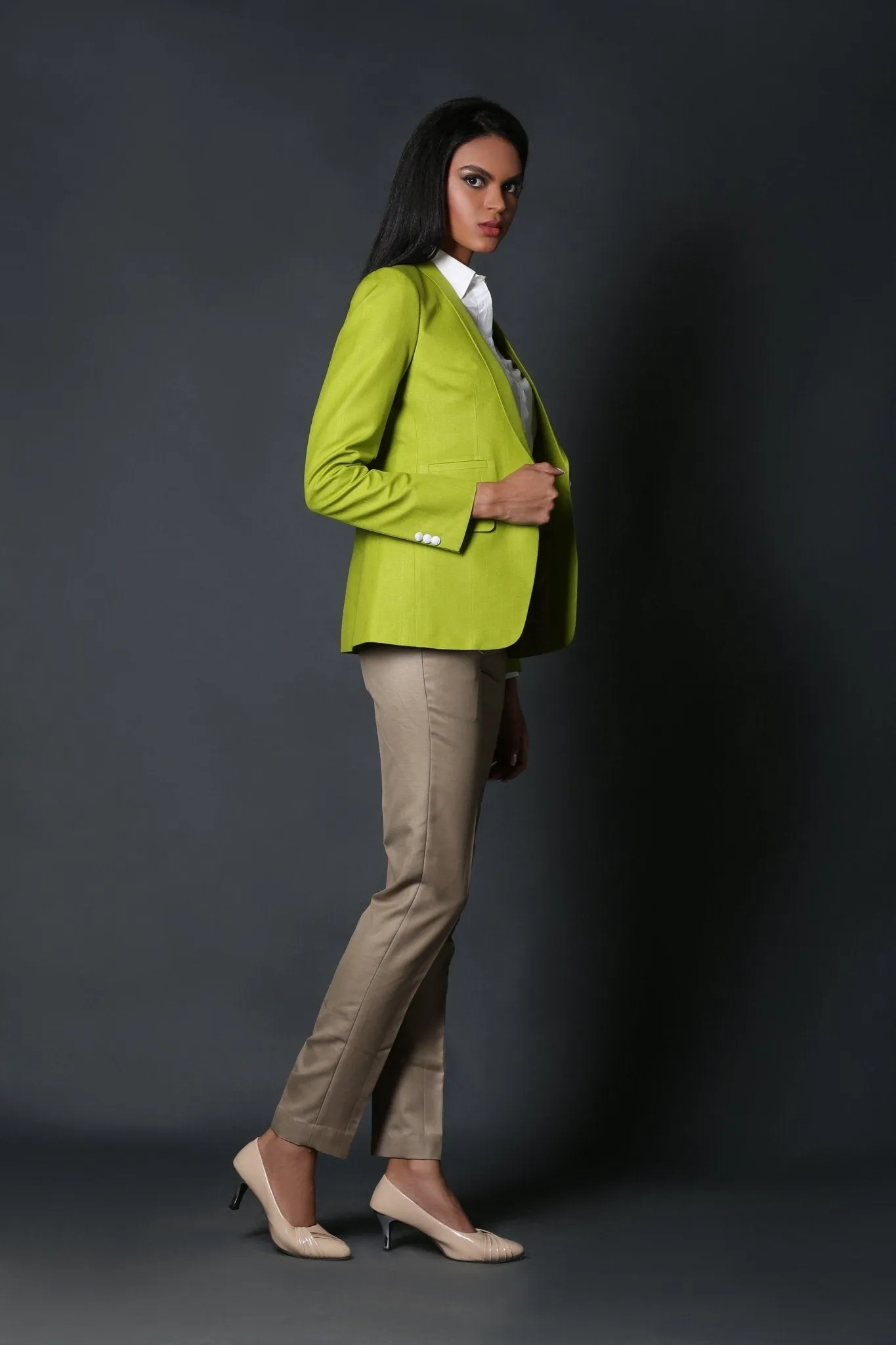 Lime Green Blazer