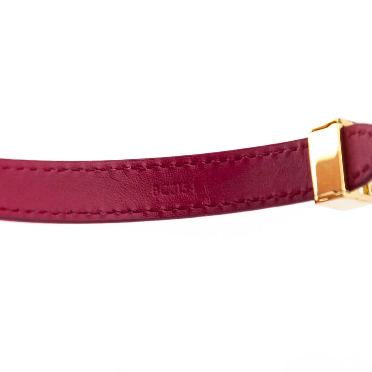 Louis Vuitton Pink Vernis Box It Triple Tour Bracelet
