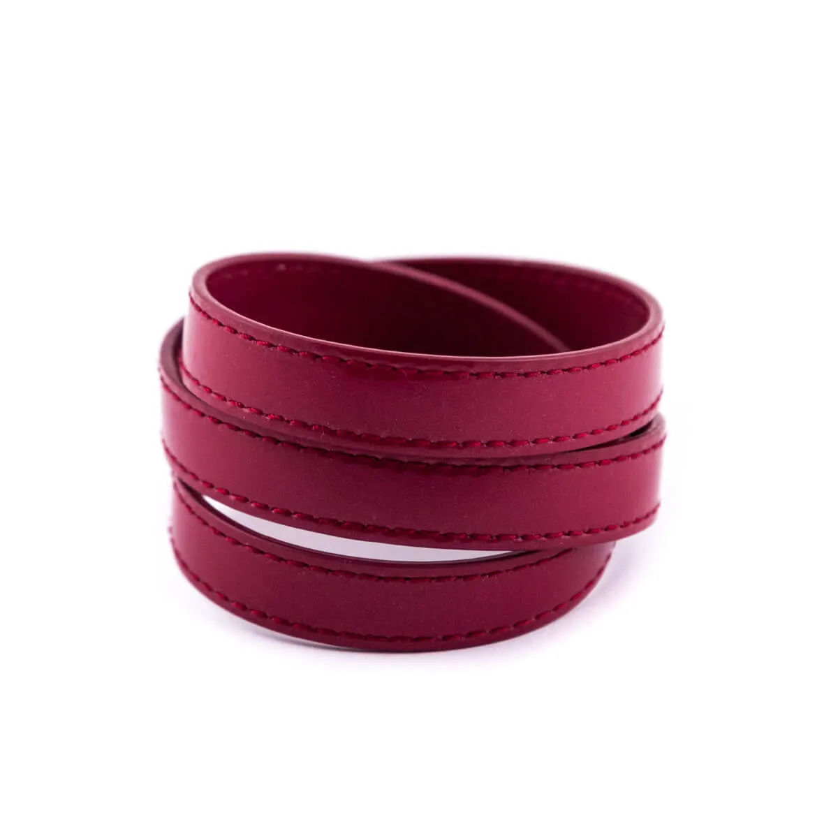 Louis Vuitton Pink Vernis Box It Triple Tour Bracelet