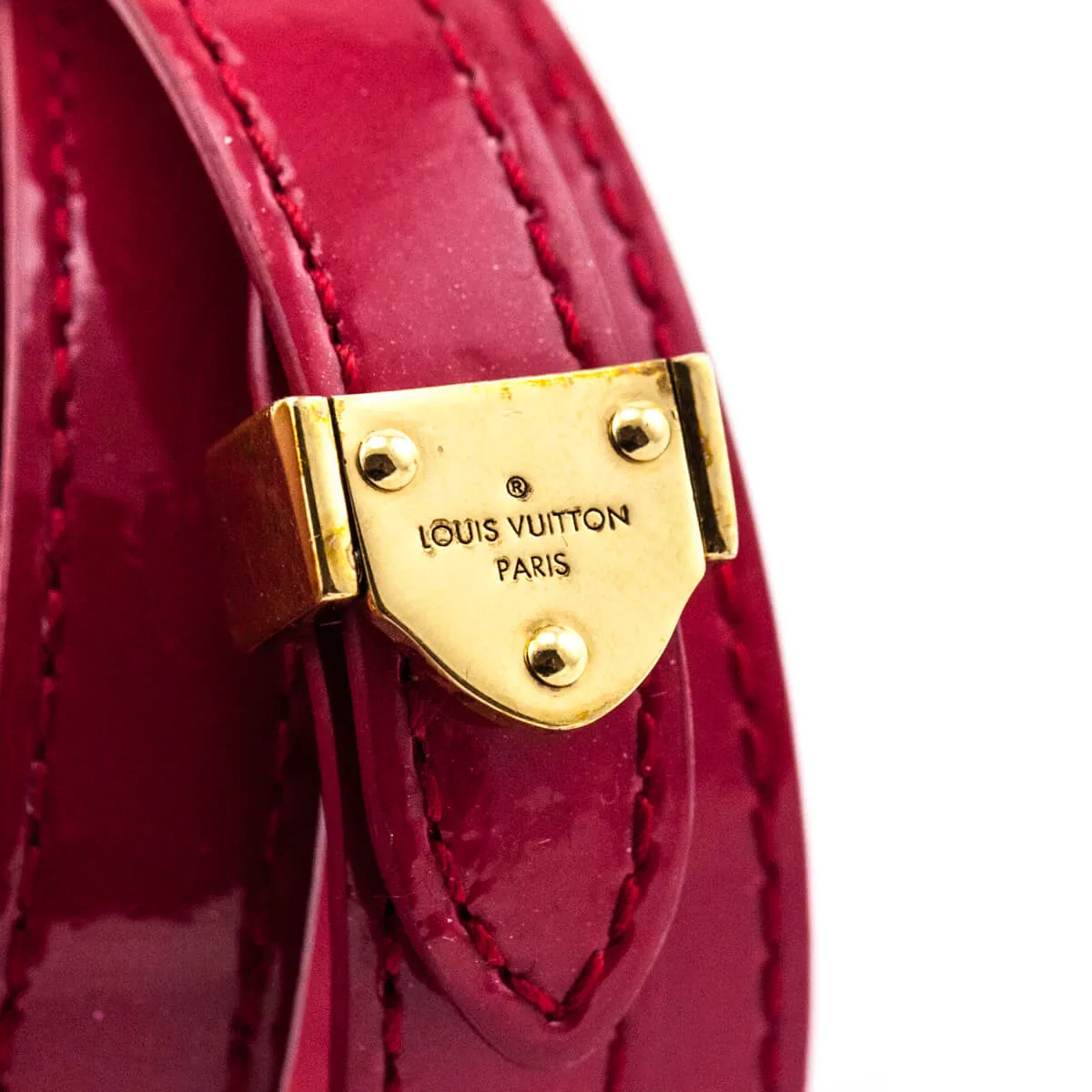 Louis Vuitton Pink Vernis Box It Triple Tour Bracelet