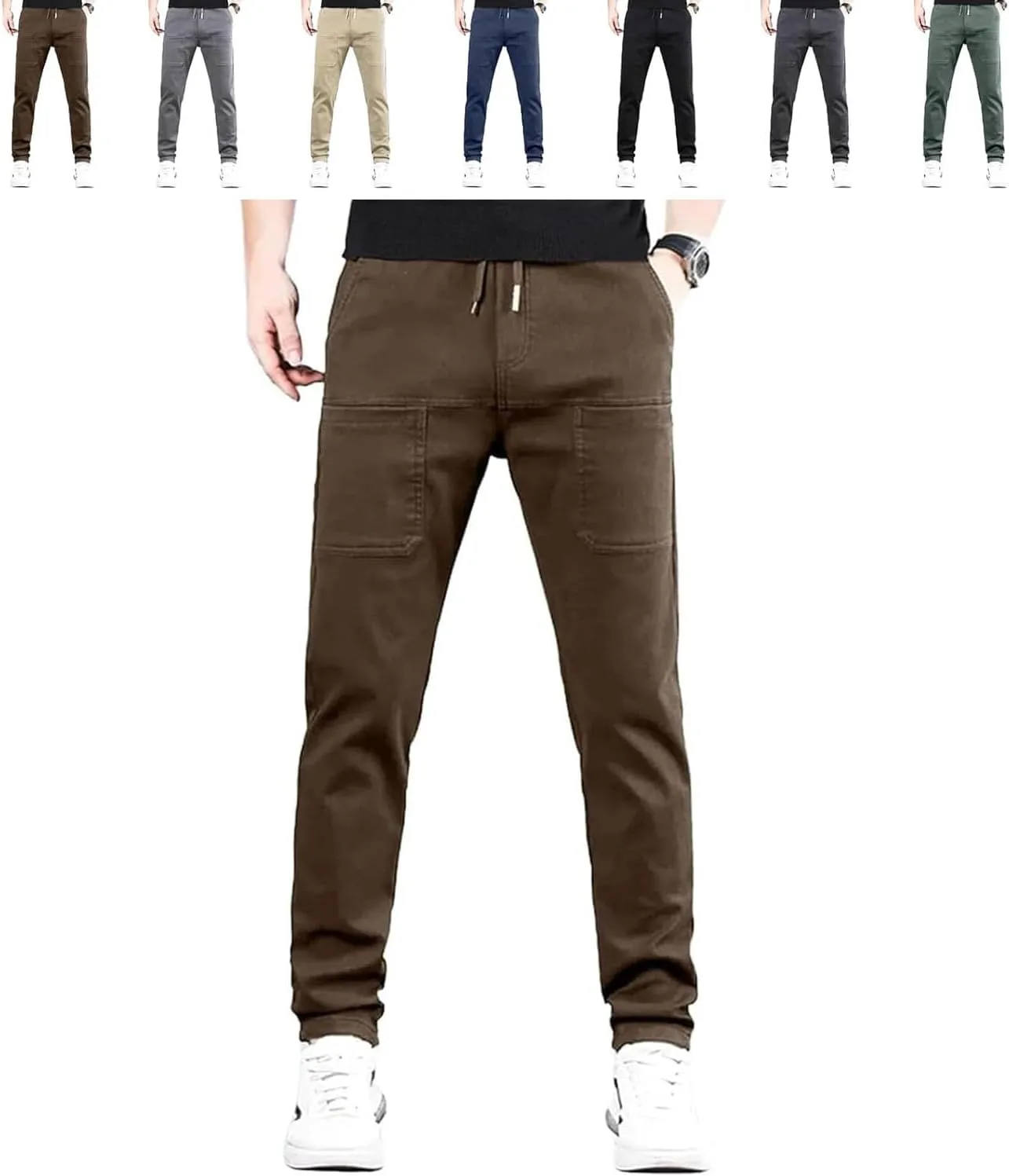 Mencomfy Cargo Pants, Mencomfy Mens Pants, Multipants - High Stretch Multi-Pocket Durable Cargo Pants
