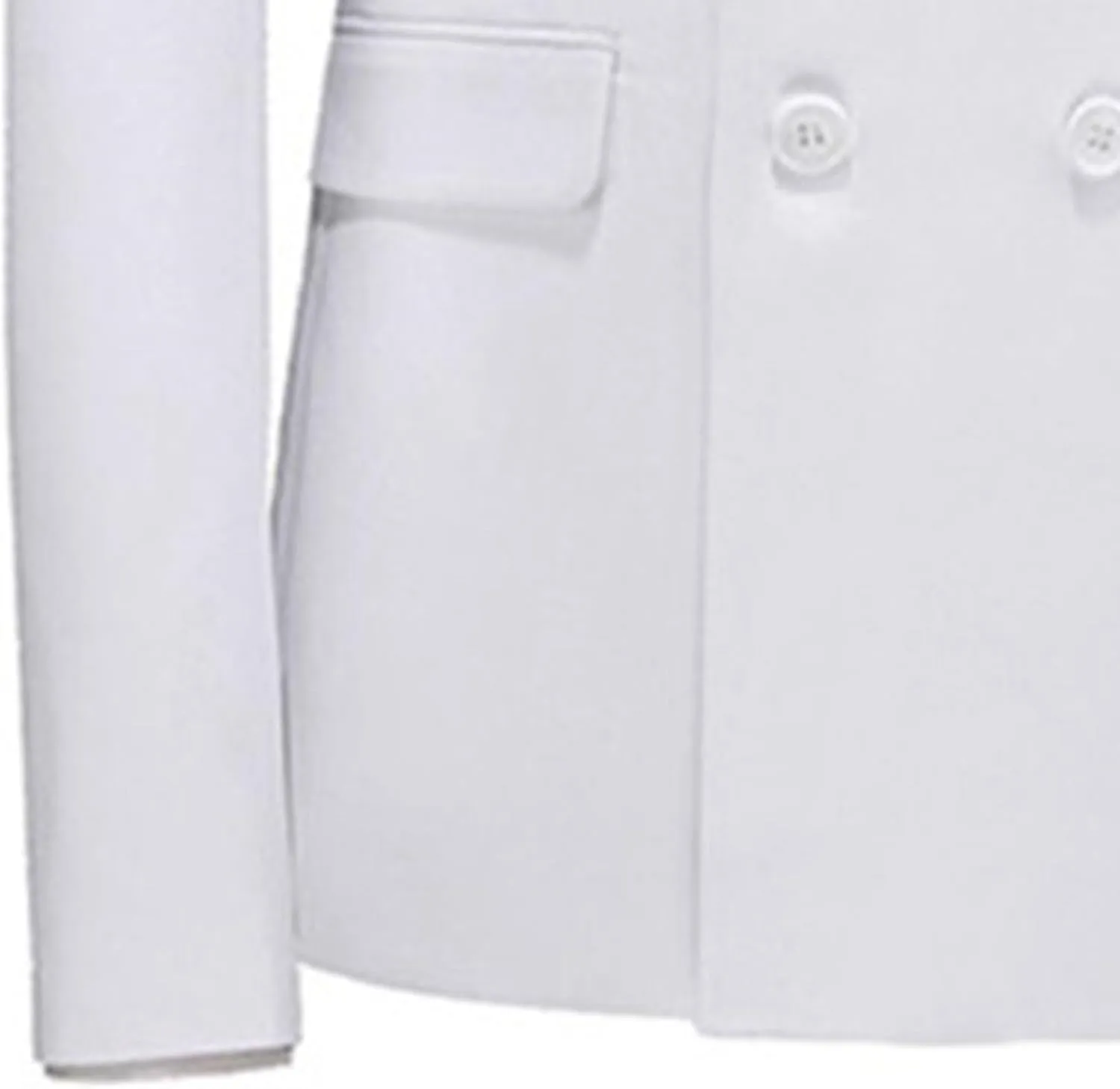 Men's Casual Suit Jacket Double Breasted Business Wedding Prom Blazer Jackets Slim Fit Lightweight Sport Coat
