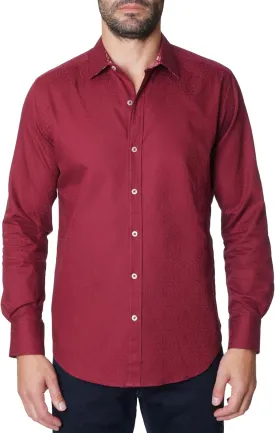 Robert Graham Mens Windsor Long-Sleeve Shirt, Button-Up Shirt for Men