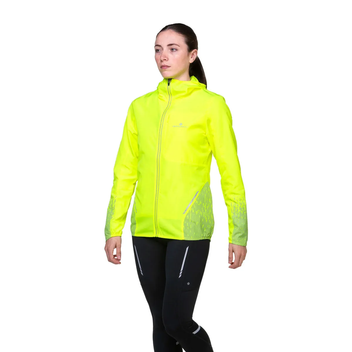 Ronhill Tech Reflect Running Jacket - Womens - Fluo Yellow/Reflect