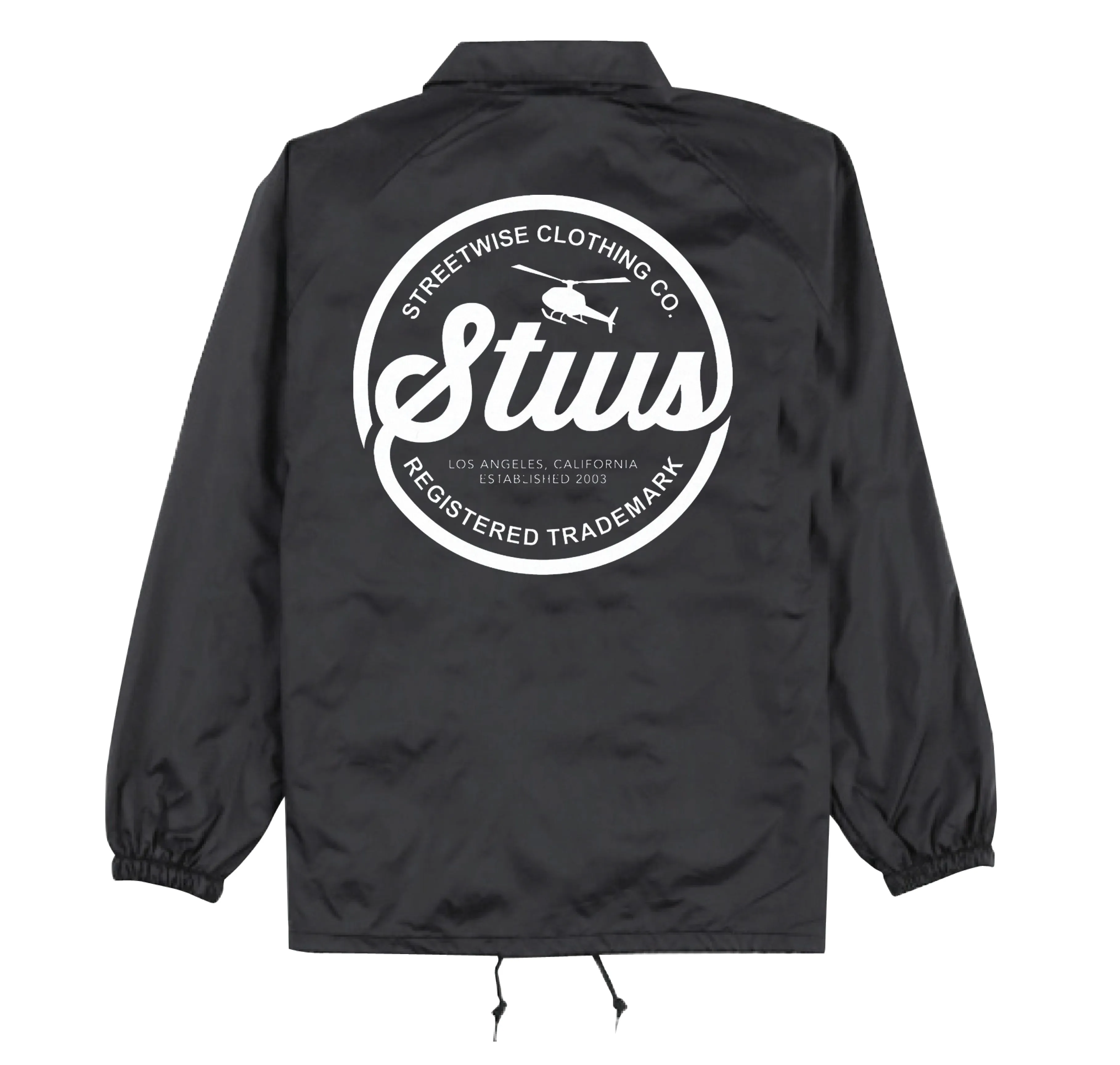 Running Circles Coach Jacket (Black)