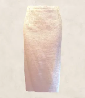 RUTY Paris Ivory Midi Pencil Skirt UK 10/12 US 6/8 EU 38/40