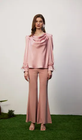 Satin Bell Bottoms