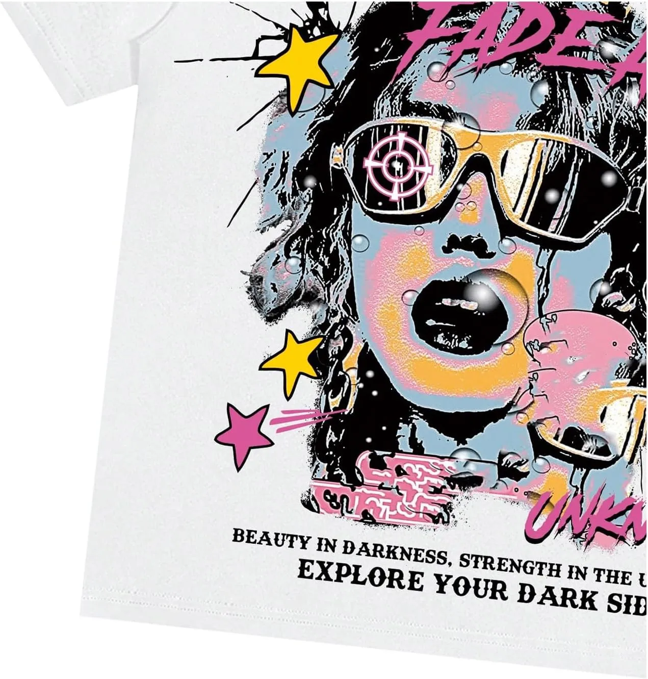 SOLY HUX Men's Graphic Tees Y2K Baggy Shirts Unisex Oversized Tshirts Figure Print 90s Vintage Streetwear Tops