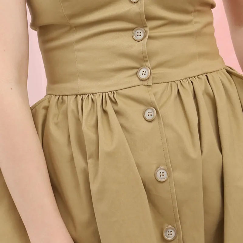 Strapless Dress Ladies Off Shoulder Tunic High Waist Big Pocket Long Dresses Summer Sexy Fashion Female Clothing