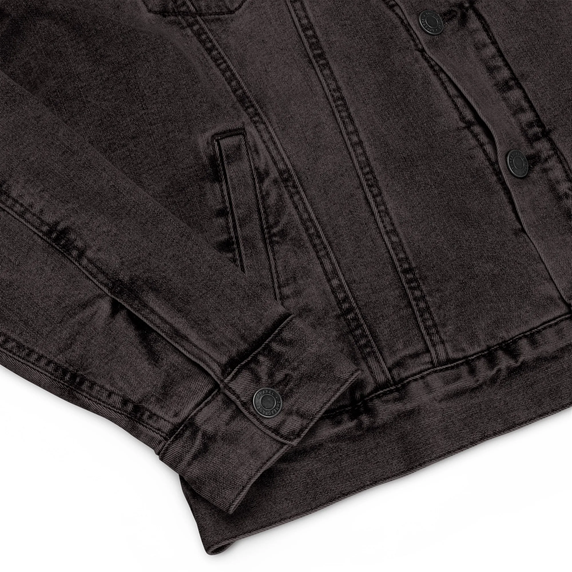 TAKE FLIGHT Unisex Denim Sherpa Jacket