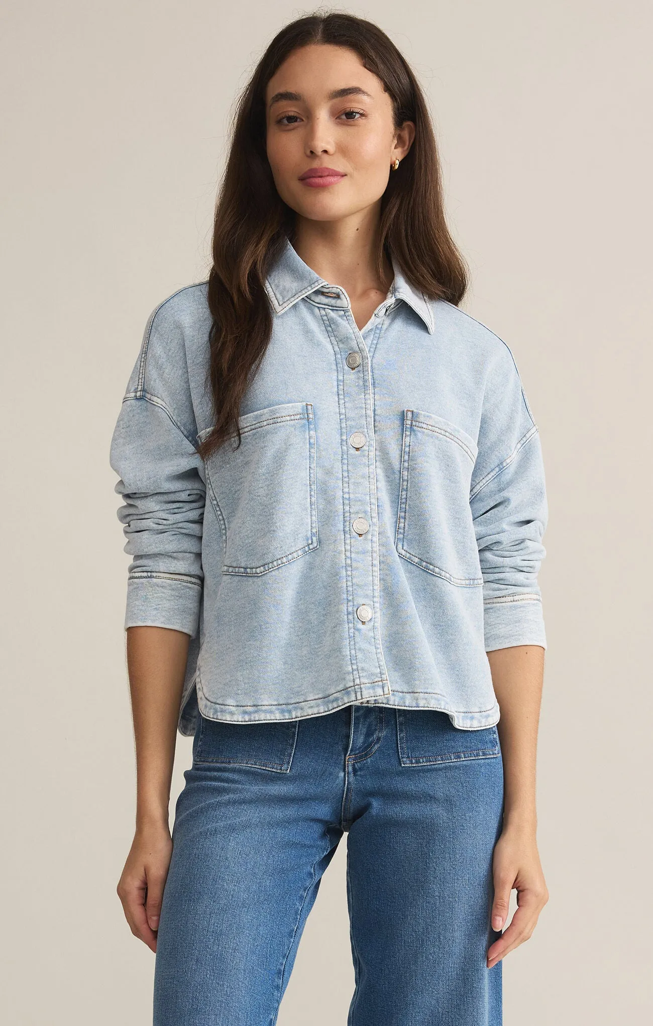 The All Day Cropped Knit Jacket