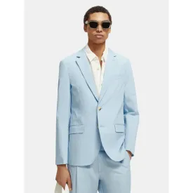 Unconstructed Dressed Poplin Blazer