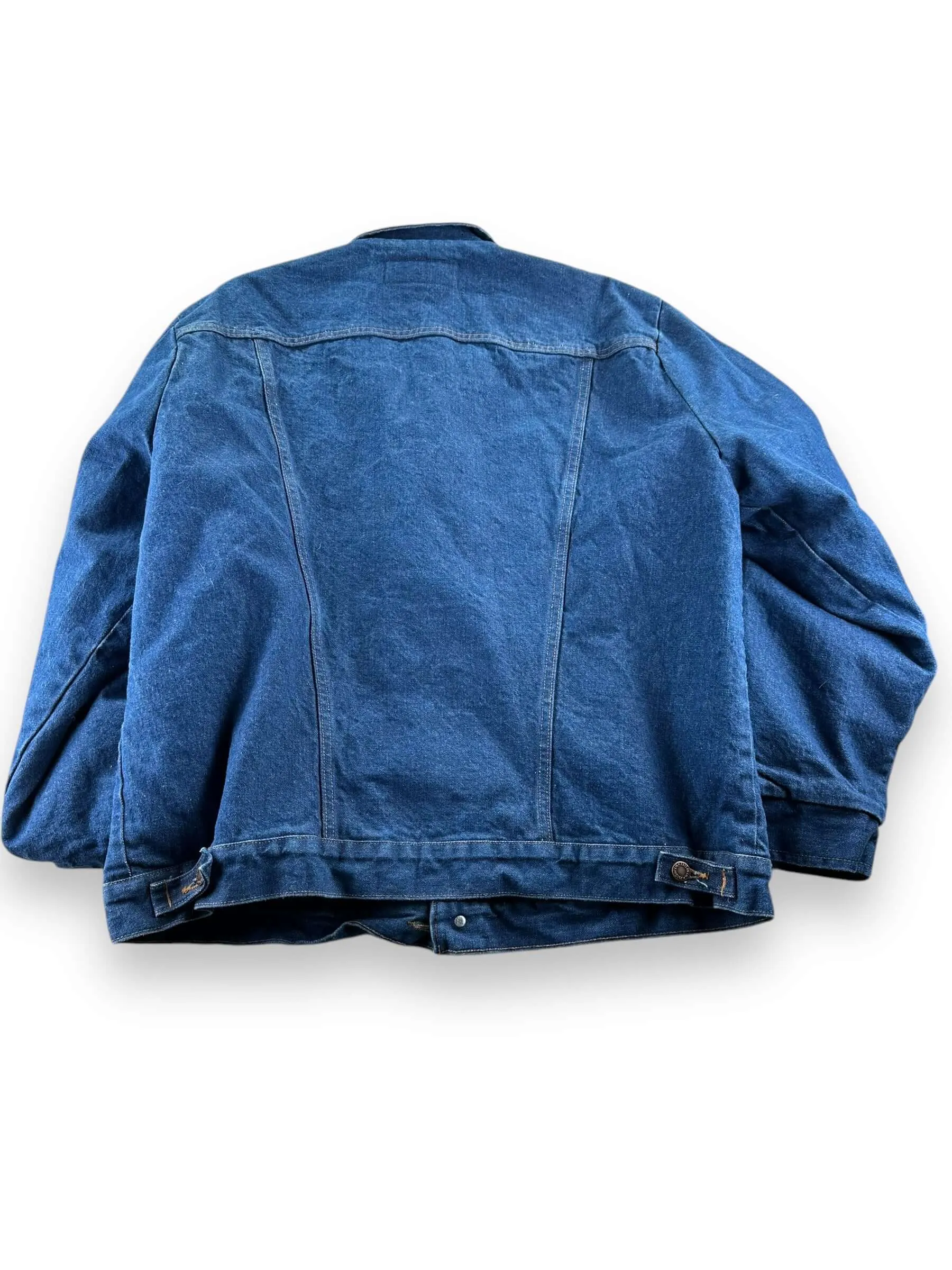 Vintage Wrangler Blanket-Lined M-159 Denim Jacket SZ 48L